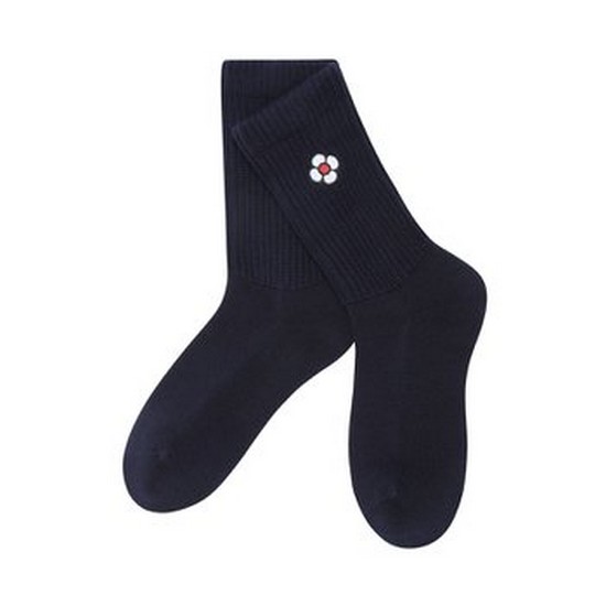 크리스패션 파리게이츠 도라에몽 플라워 리브 믹스 장목양말 521E4SCJ01NA