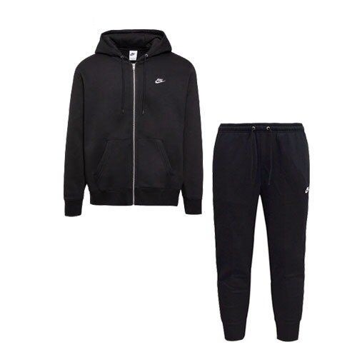 나이키  후드 집업 조거 세트 FN3788-010+FN3862-010