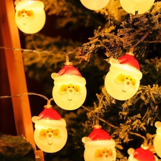 OMT  LED 산타 눈사람 가랜드 장식 조명 OCR-STLED