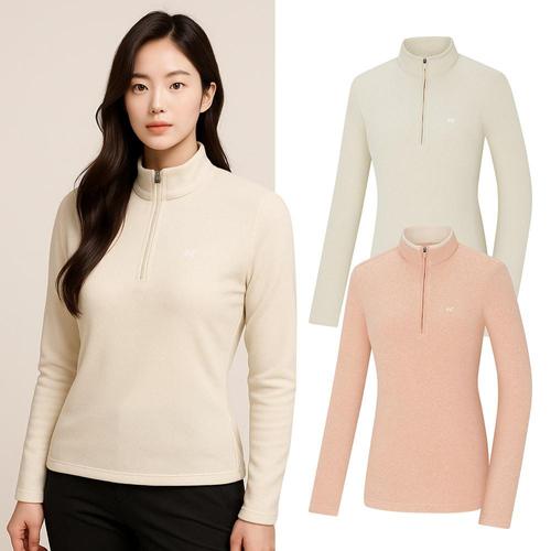 콜핑  플리스 보온 긴팔 등산 집업 티셔츠 소리아 KVT4584W