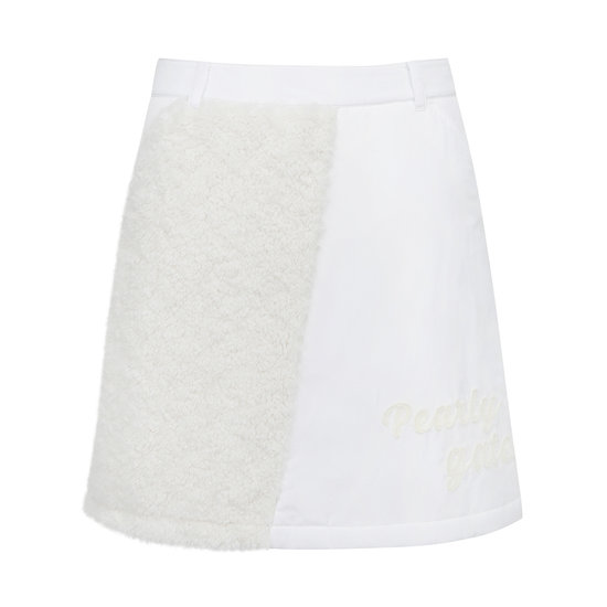 크리스패션 파리게이츠 덤블 믹스 로고 패딩 큐롯 스커트 521E4JP403_IV