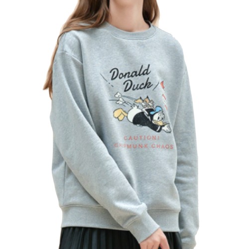 디즈니골프  도날드덕 스웻셔츠 HL3LTS093