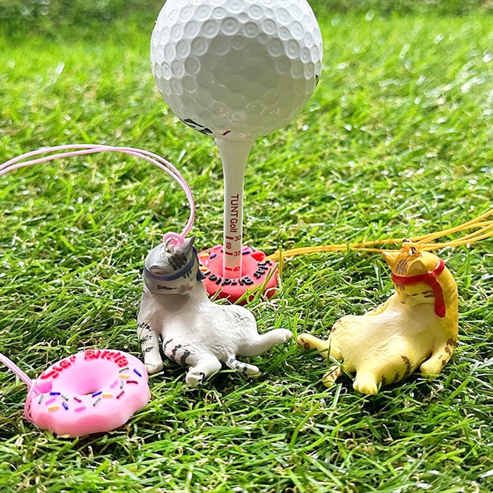 턴트골프  만취냥 도넛링 골프티걸이