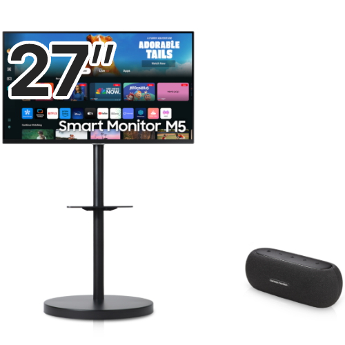 삼성전자 무빙스타일 M5 S27DM502 이동형 패키지
