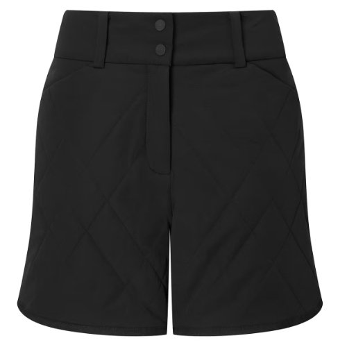 LF 헤지스골프 퀼팅 다운 하프 밴딩 팬츠 HWPA5D753BK