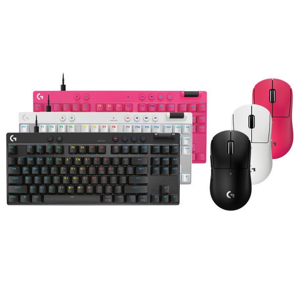 로지텍  G PRO X SUPERLIGHT 2c + PRO X TKL RAPID 키보드 마우스 세트