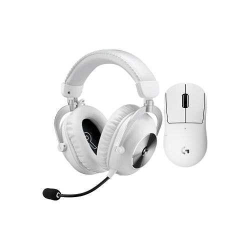 로지텍  PRO X SUPERLIGHT 2c + PRO X 2 무선 마우스 헤드셋 세트