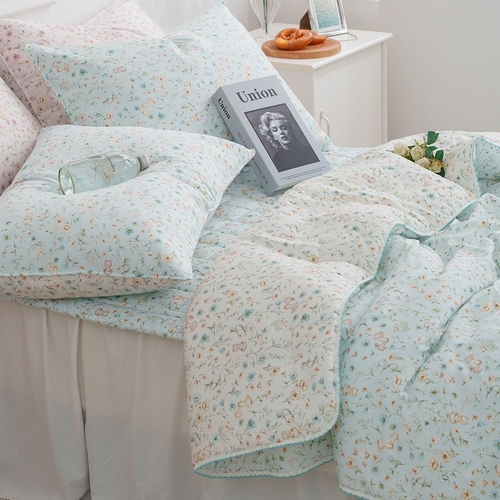 이솔홈 보노보노 포근한 콜라겐 사계절 차렵이불 베개세트