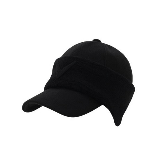 캘러웨이  이어밴드 6쪽 캡 CMAC23W514_BK