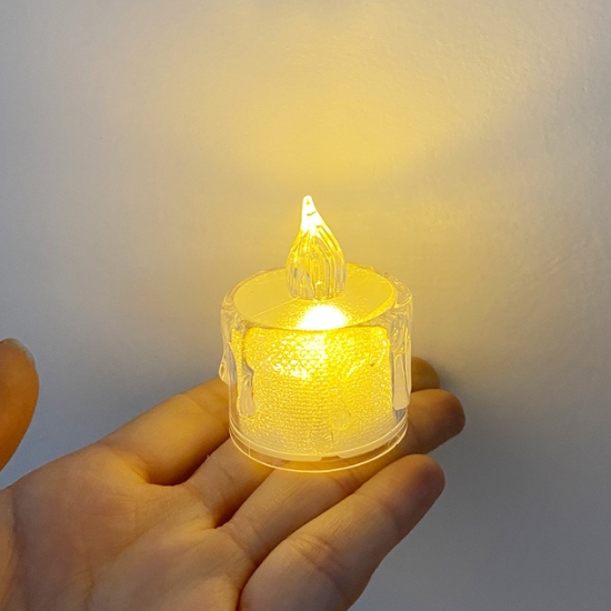 레이브LED 미니 티라이트 촛불 꼬마 멜팅 캔들