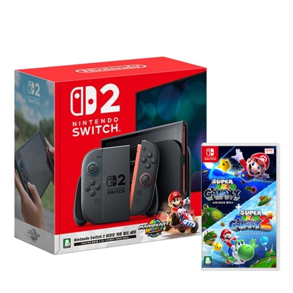 Nintendo  닌텐도 스위치 2 마리오 카트 월드 게임 타이틀(SWITCH1) 세트