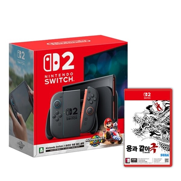 Nintendo  닌텐도 스위치 2 마리오 카트 월드 게임 타이틀 세트