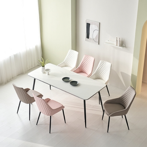 인우드 체프라 사각 양면 HPM 식탁 1800