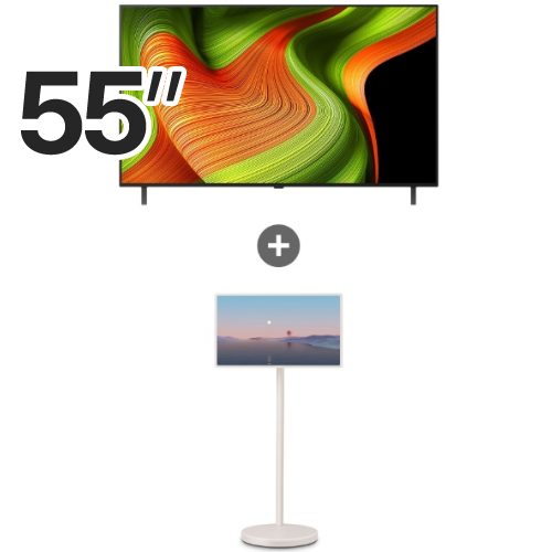 LG전자 올레드 AI OLED55B5NNA + 스탠바이미2 27LX6TPGA
