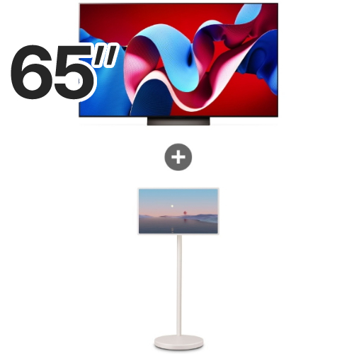 LG전자 올레드evo OLED65C4ENA + 스탠바이미2 27LX6TPGA