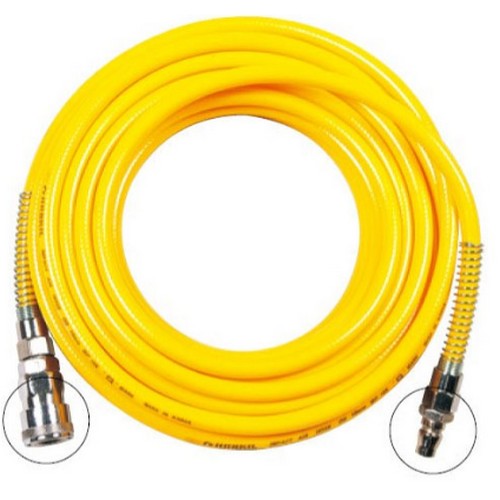 코리아뉴매틱 파워호스 황색 커플러 장착