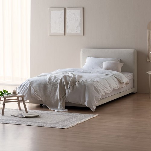 레이디가구 레브 패브릭 슬림헤드 저상형 침대 SS