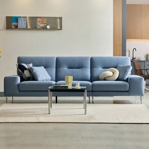 자코모 누보 데이위브 패브릭 소파 4인용