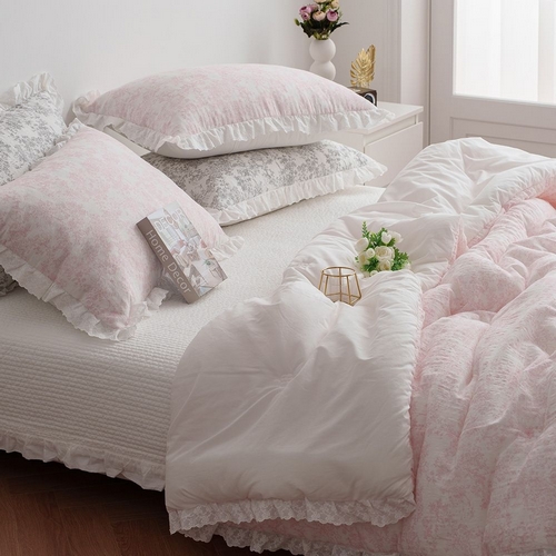 이솔홈 나폴리 이중직 거즈 순면 차렵이불