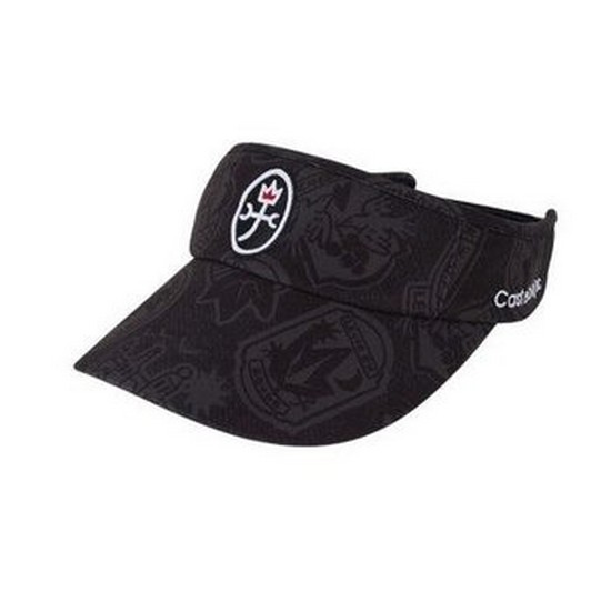 까스텔바작  심볼패턴 로고 썬바이저 BGEWGC703BK