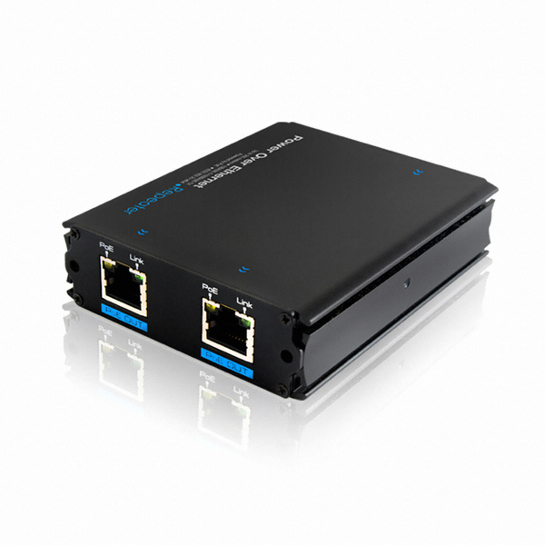 이지넷유비쿼터스 넥스트 1:2 PoE+ 300m 거리 연장기 (NEXT-POE202EX)