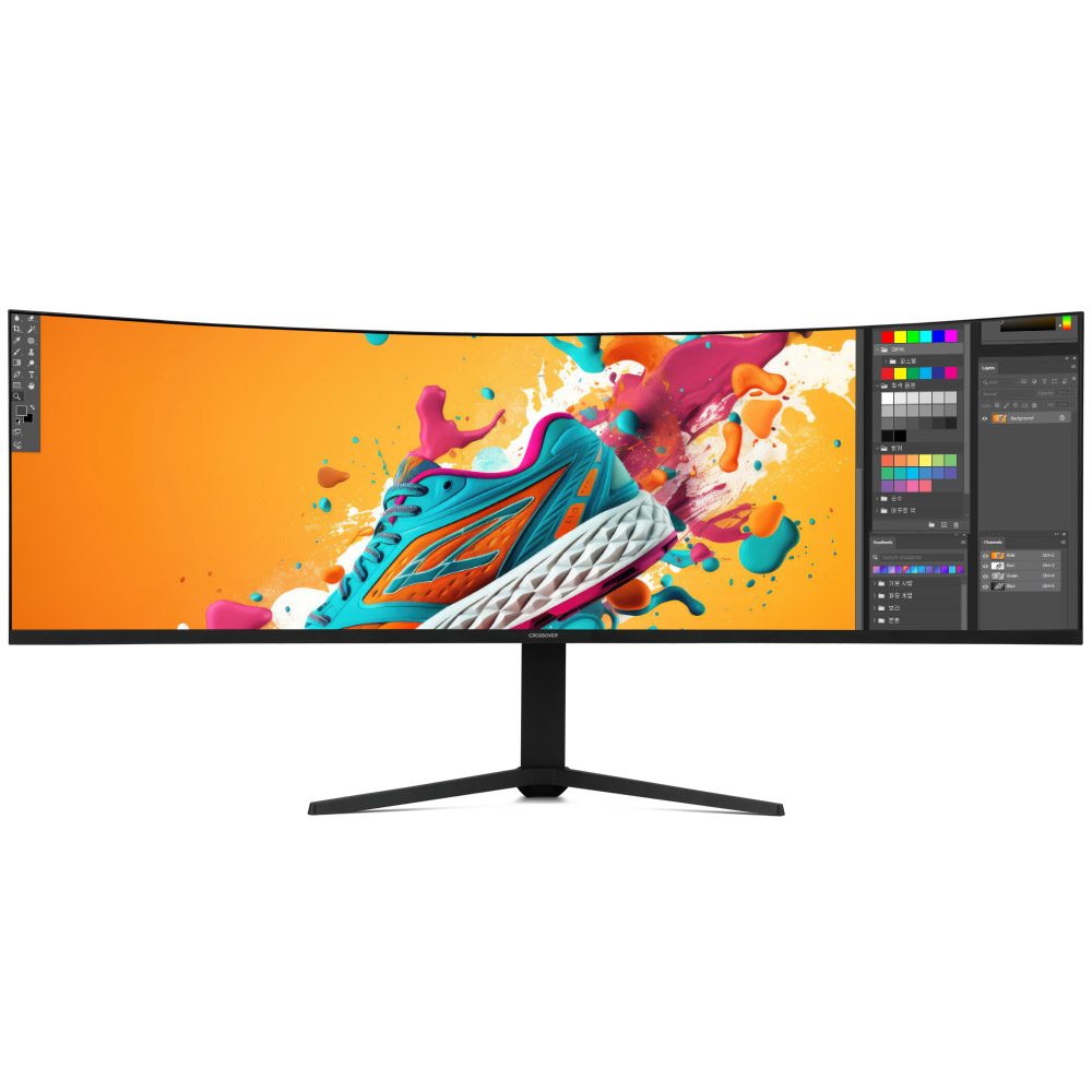 크로스오버  49UV199G 5K BOOST PD65 리얼 게이밍 크로스버스터 무결점