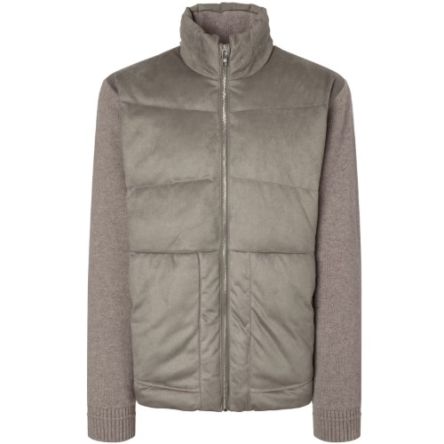 닥스골프 퀼팅 스웨이드 하이브리드 다운 점퍼 WGJU4D805I3