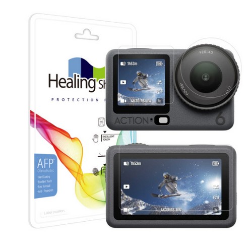 폰트리 힐링쉴드 DJI 오즈모 액션6용 AFP 올레포빅 액정보호필름