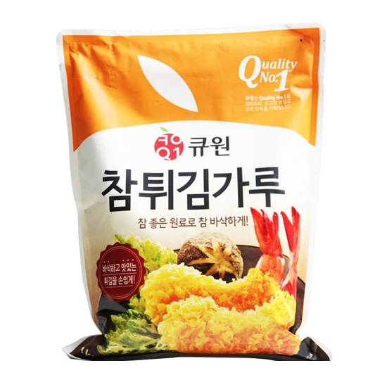 삼양사 큐원 참튀김가루 1kg [1개]