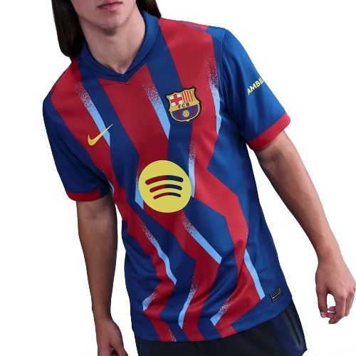 나이키  FC 바르셀로나 2025/26 스타디움 포스 드라이 핏 레플리카 저지 FZ1304-432