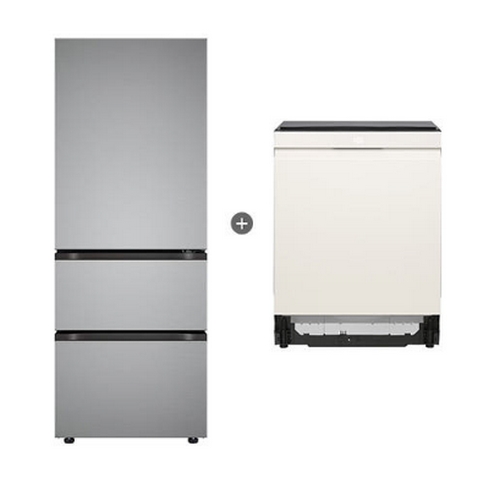 LG전자 오브제컬렉션 김치톡톡 Z330MPSF11 + DUE6BGL1E