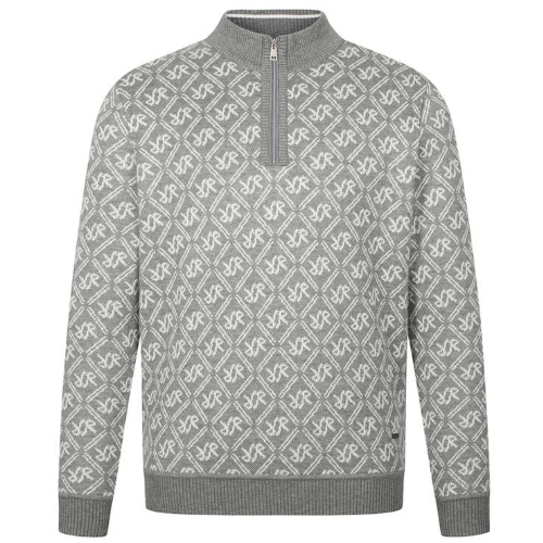 레노마골프  자카드 융본딩 반집업 니트 RMSHO4282-193