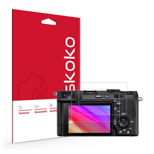 스코코  SONY A7C R용 초고화질 트루컬러 AR 액정보호필름