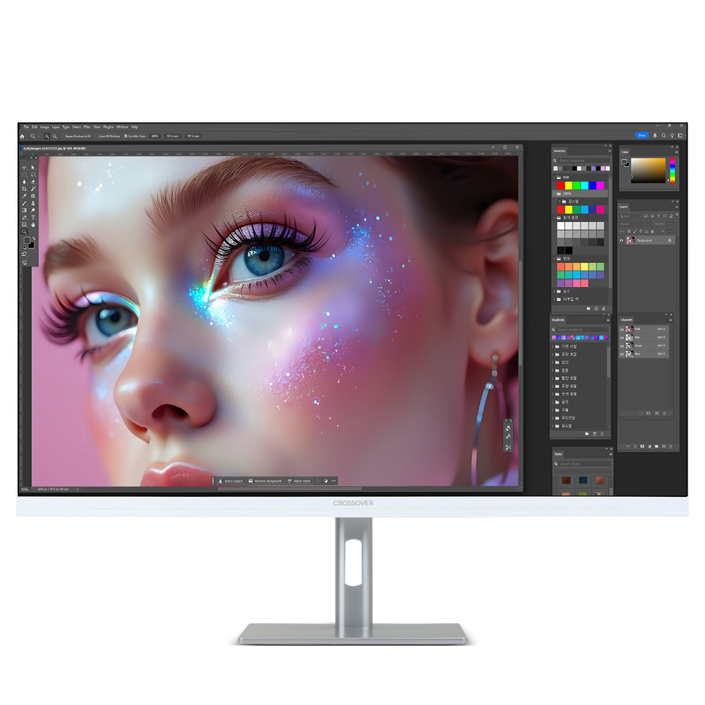 크로스오버  미켈란 32PK6W IPS 6K Multi Professional 무결점