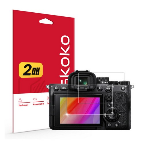 스코코  SONY A7 IV용 초고화질 트루컬러 AR 액정보호필름