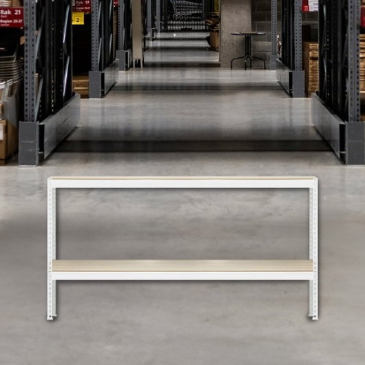 스피드랙 철제 작업대 2단 1500x900