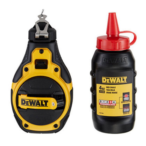 디월트 에센셜 30m 레드 초크라인세트 DWHT48333RC