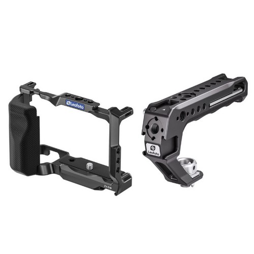 레오포토  SONY ZV-E10용 케이지 + AH-2-2 탑핸들 세트