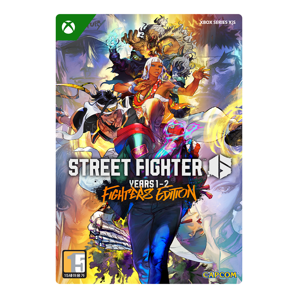 캡콤  스트리트 파이터 6 Years 1-2 파이터즈 에디션 한글판 XB