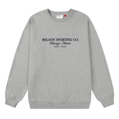 윌슨  테크코튼 맨투맨 W253003NHT92MGR