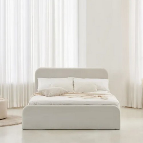 동서가구 소프티 아쿠아텍스 패브릭 호텔 LED 수납 침대 Q