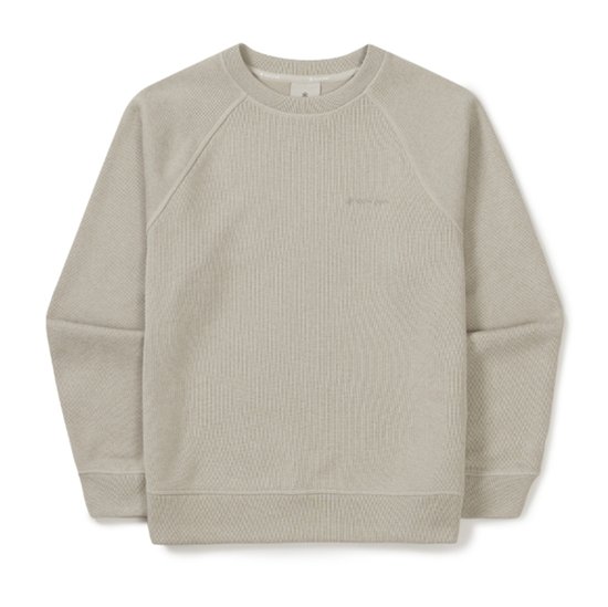 스노우피크 니트 맨투맨 BK CR S25WWFHT77BE