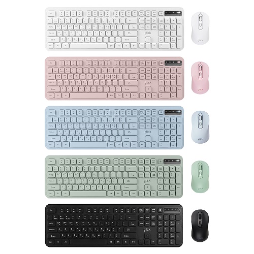지클릭커  OFFICEPRO WMK725 무선 키보드 마우스 세트