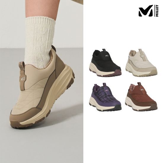 밀레 25FW 최신상 겨울 패딩슈즈 여성