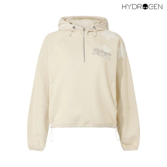 하이드로겐 본 하트 아노락 후드 H21E4FH201-IV