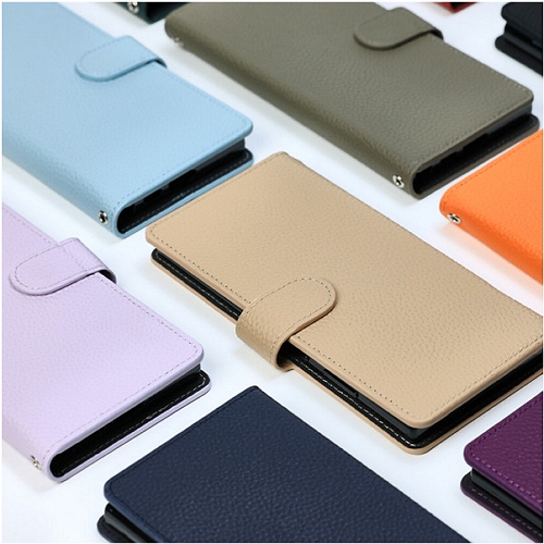 STS  갤럭시A56 천연소가죽 오플 다이어리 케이스