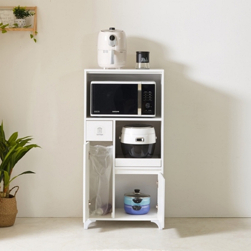 히트가구 CZ701 분리수거 수납장 렌지대 600