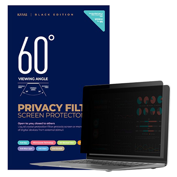 카라스  삼성전자 갤럭시북3 360 NT750QFT NT750QFG 거치식 정보보호필름