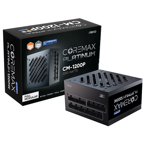 ABKO  코어맥스 CM-1200P ETA플래티넘 ATX3.1 블랙