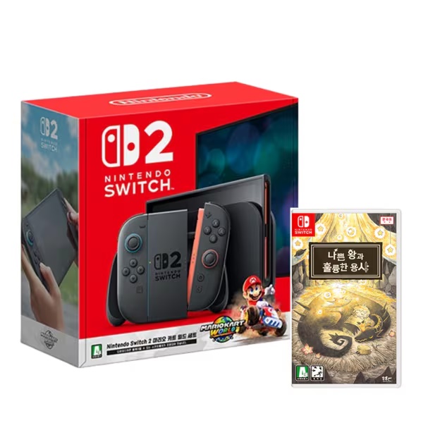 Nintendo  닌텐도 스위치 2 마리오 카트 월드 게임 타이틀(SWITCH1) 세트